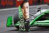 Grid spot for Zhou Guanyu, Stake F1 Team Kick Sauber, after the race; 2024 Chinese Grand Prix, Formula One World Championship